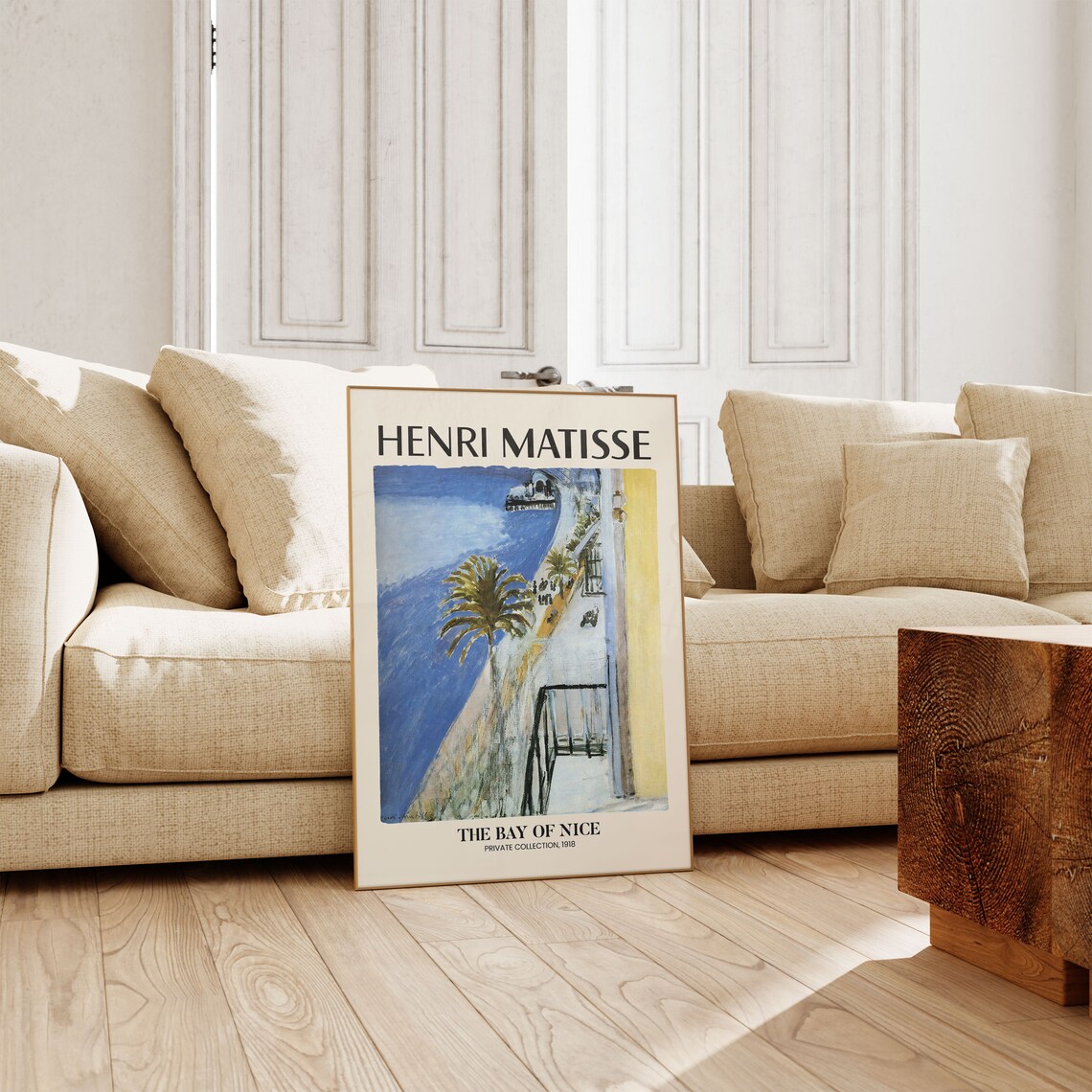 Henry Matisse Exhibition Poster, Floral Garden Scenery - Image 4