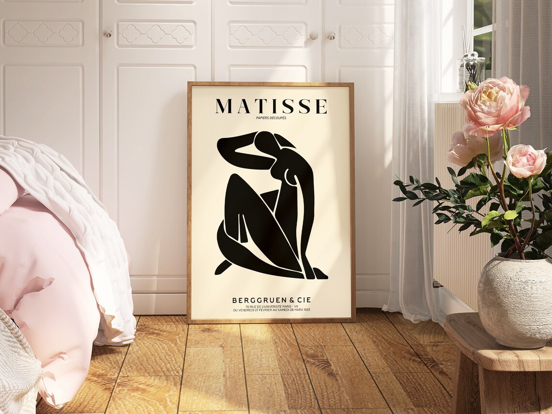 Henri Matisse Exhibition Poster, Boho Gallery Decor - Image 2