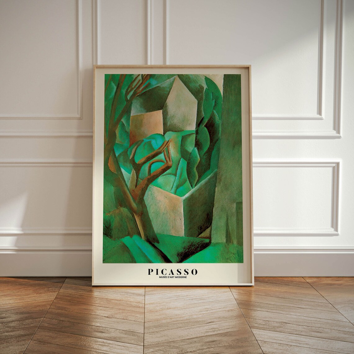 Picasso Exhibition, Abstract Vintage Minimalist Print - Image 3