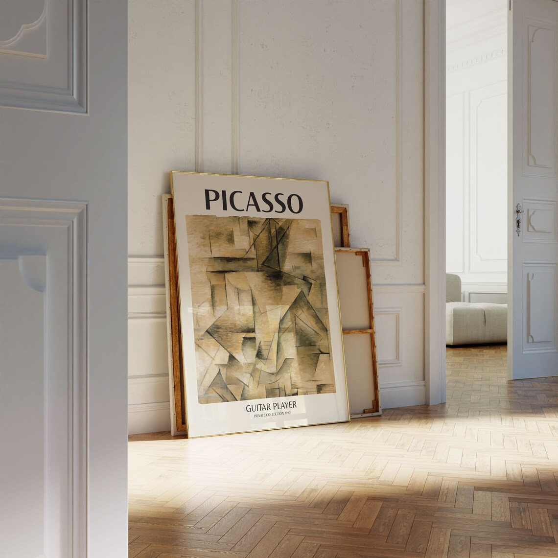 Picasso Exhibition Abstract Vintage Minimalist Art Print - Image 3