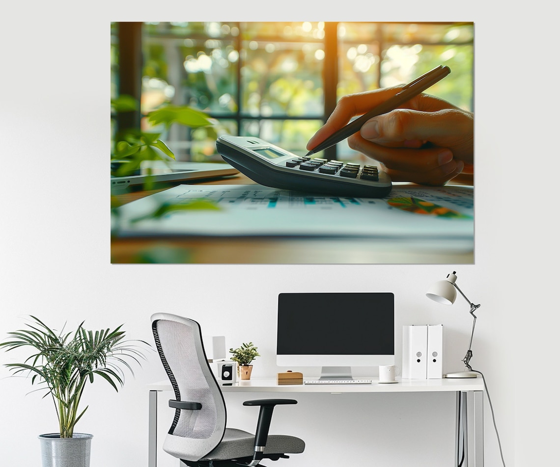 Accounting Wall Art, Accountant Office Art Print