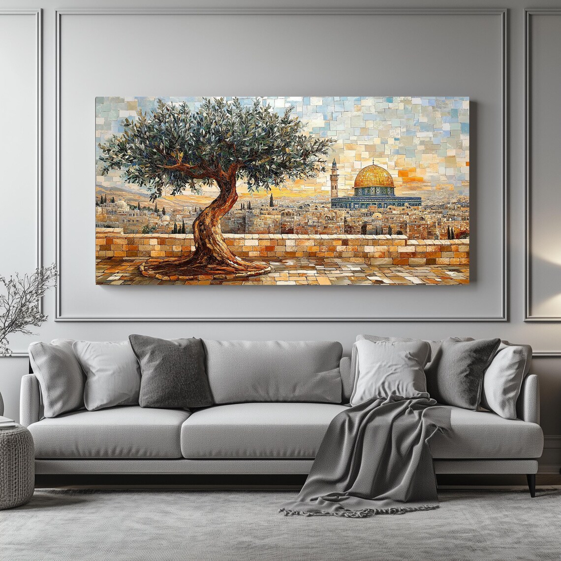 Masjid Al Aqsa, Palestine Horizontal Art Print - Image 4