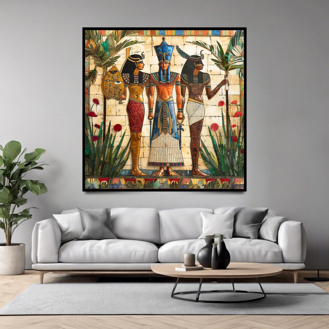 Ancient Pharaoh Egyptian Art Print - Image 4