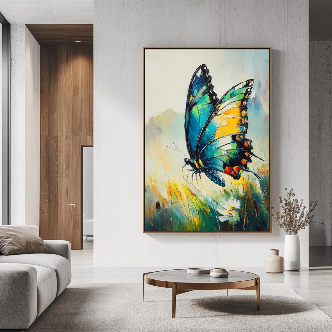 Butterfly Wall Art Print Vibrant Nature Artwork Colorful Wildlife Decor - Image 3