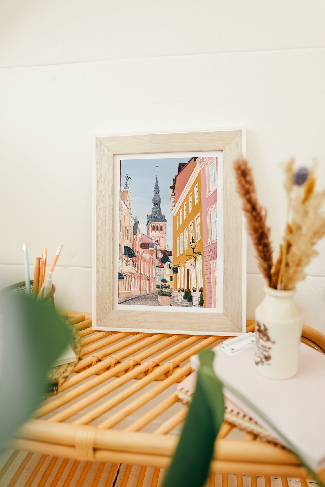 Tallinn Estonia Travel Poster, Place Name Print - Image 2