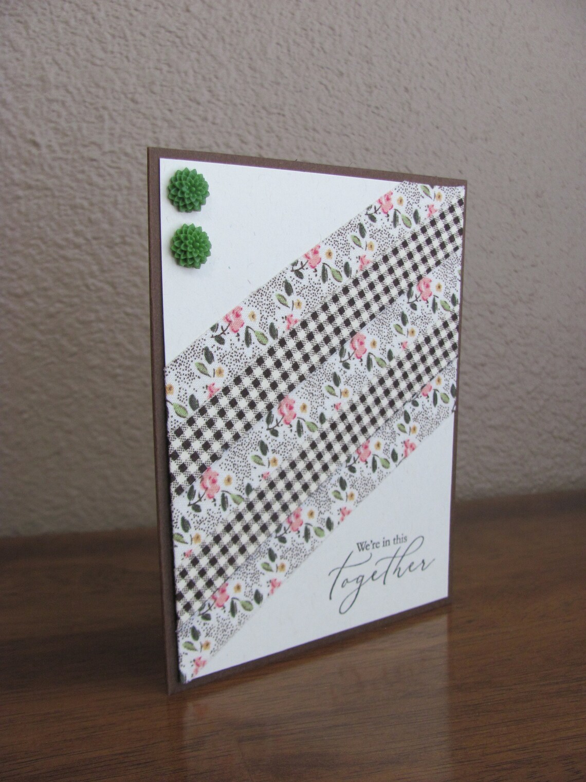 We're In This Together Support Greeting Card - Image 2