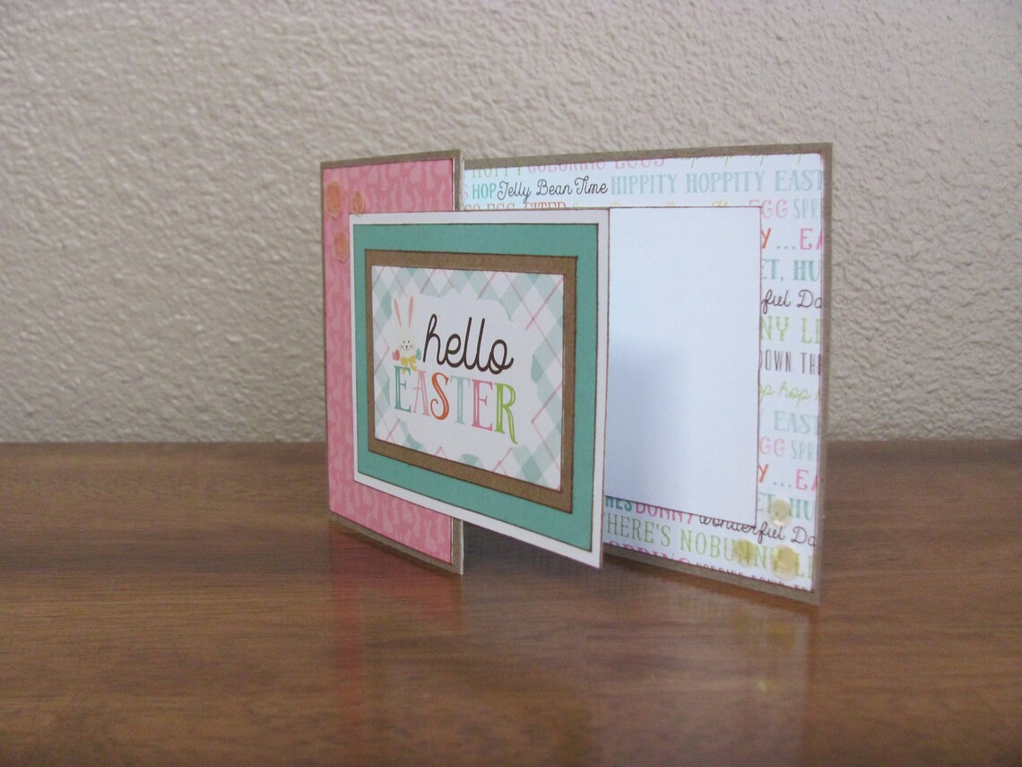 Sweet Hello Easter Holiday Greeting Card - Image 2