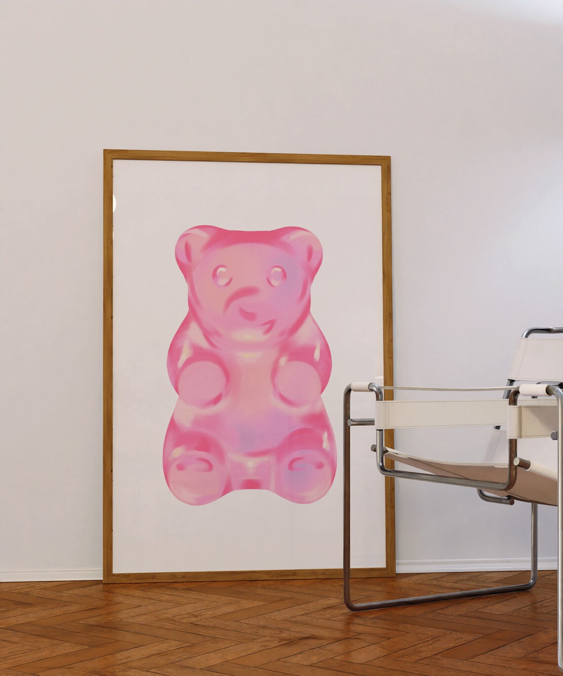 Gummy Bear Poster, Trendy Pink Preppy Decor - Image 3