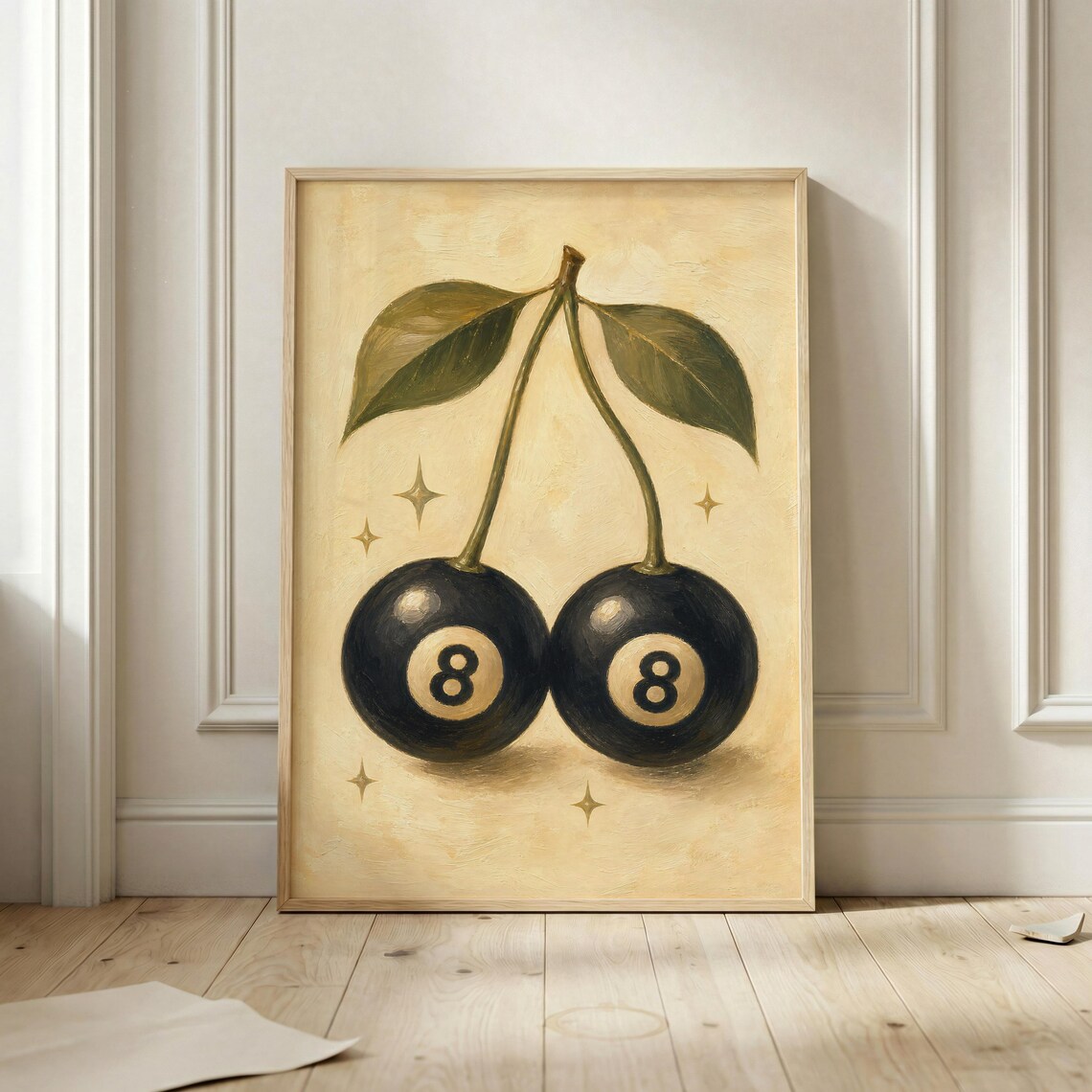 Lucky Me Poster, Retro Casino Wall Art Print