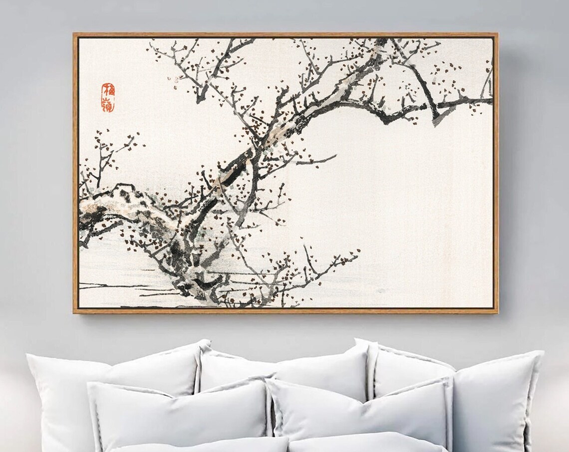 Japanese Zen Wall Art, Minimalist Art Print