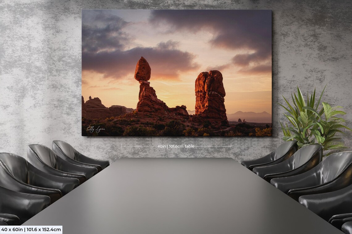 Balanced Rock, Arches National Park Landscape - Image 2