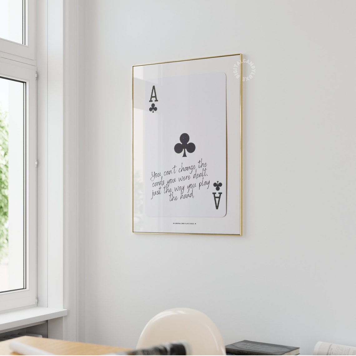Playing Card Retro Bar Cart Art Print - Image 2