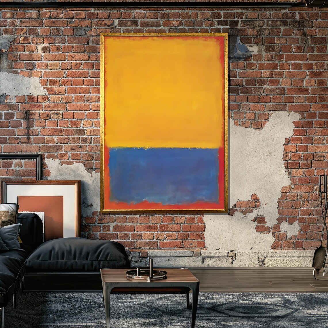 Rothko Inspired Abstract Color Field Art Print - Image 6