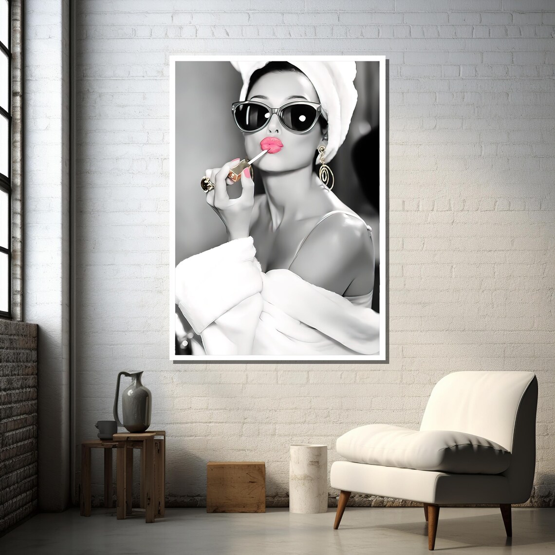 Elegant Glamour - Retro Travel Poster - Image 3