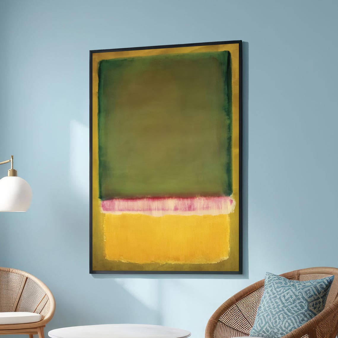 Mark Rothko - Modern Travel Poster