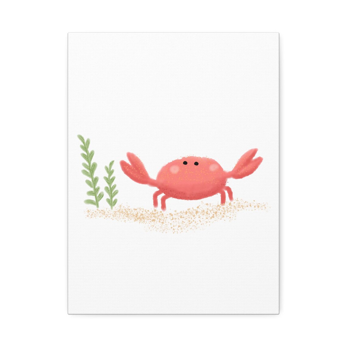 Crab Canvas 12x16 - Image 3