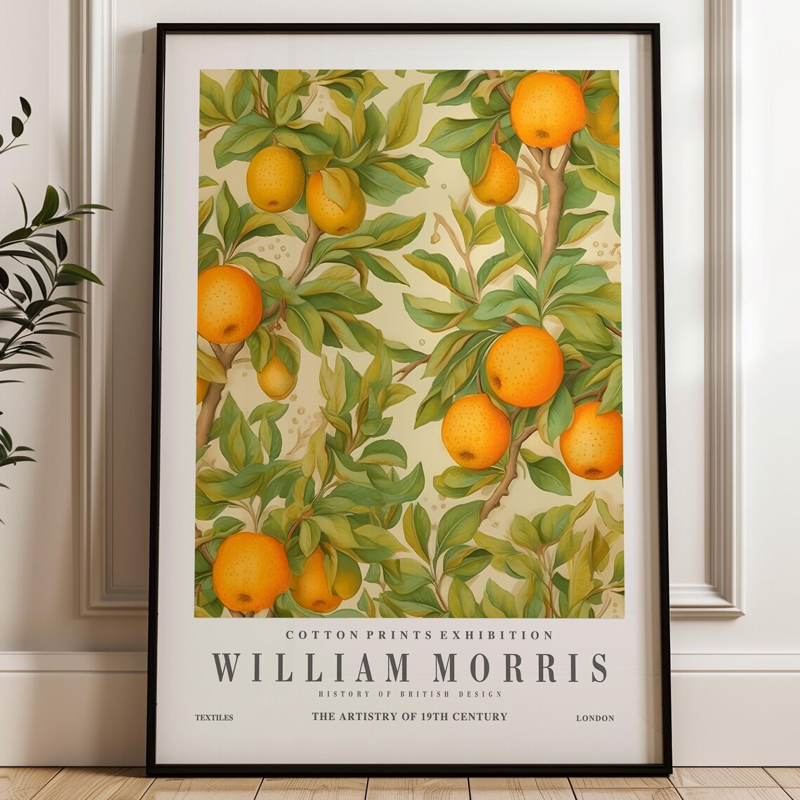 William Morris Botanical Floral, Vintage Art Print - Image 2