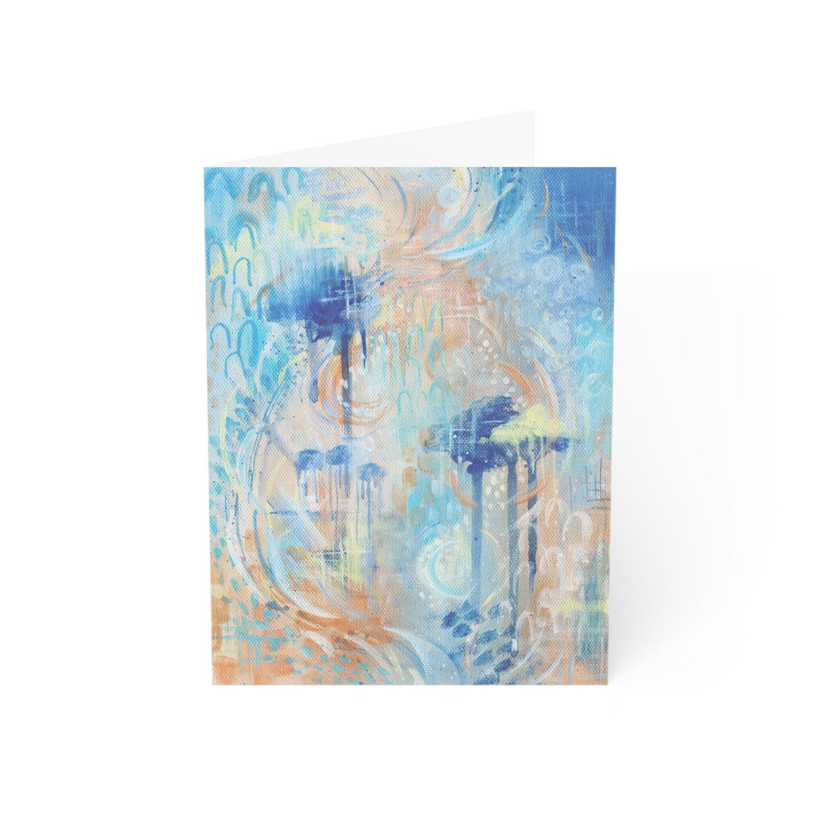Artistic Greeting Card For Friend Birthday - Image 2