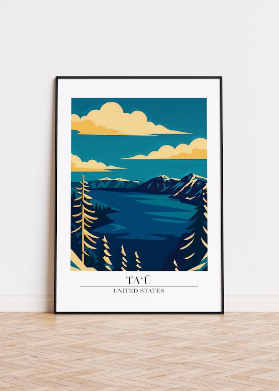 Ta Illustration Art Print Modern City Poster