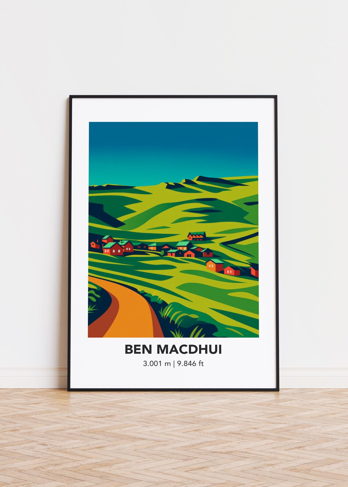 Ben Macdhui Mountain Scottish Highlands Art Print
