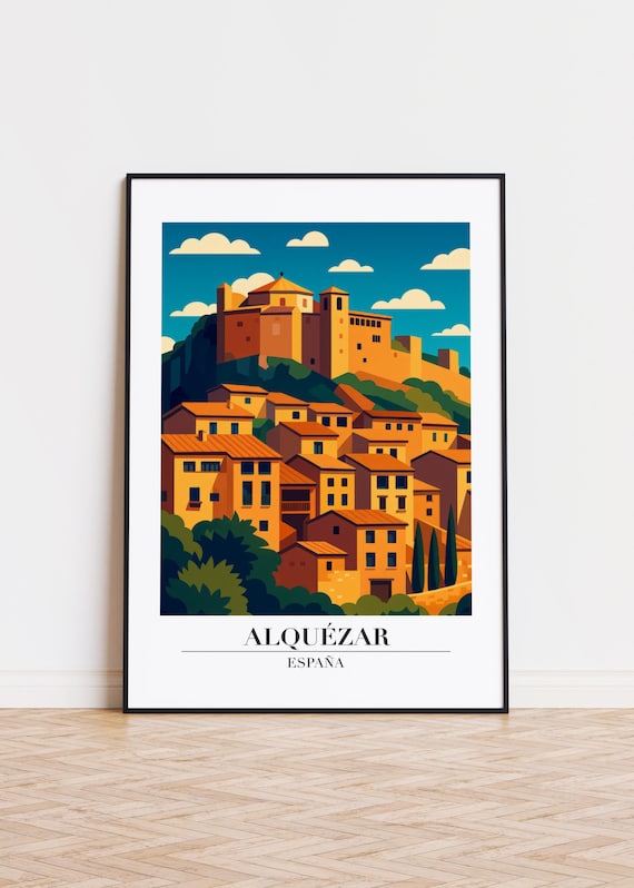 Alquzar Spain Travel Poster