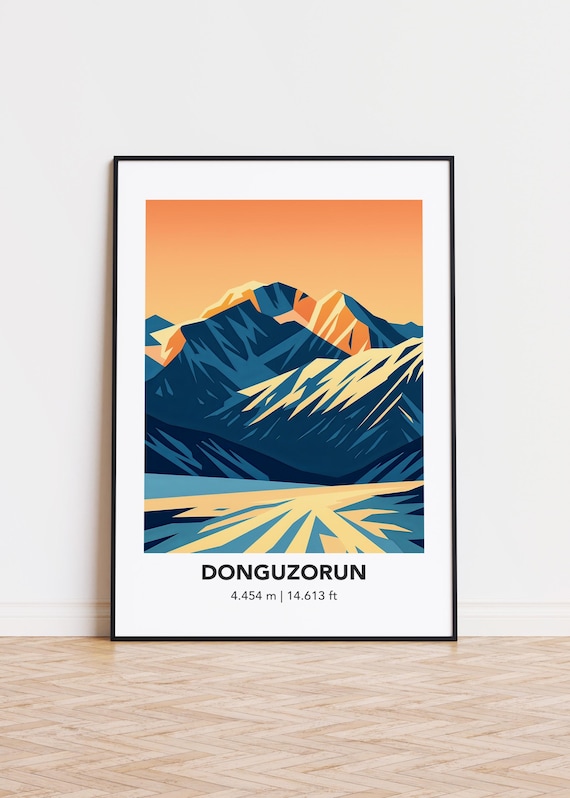 Donguzorun Illustration Art Print Modern Cityscape Poster