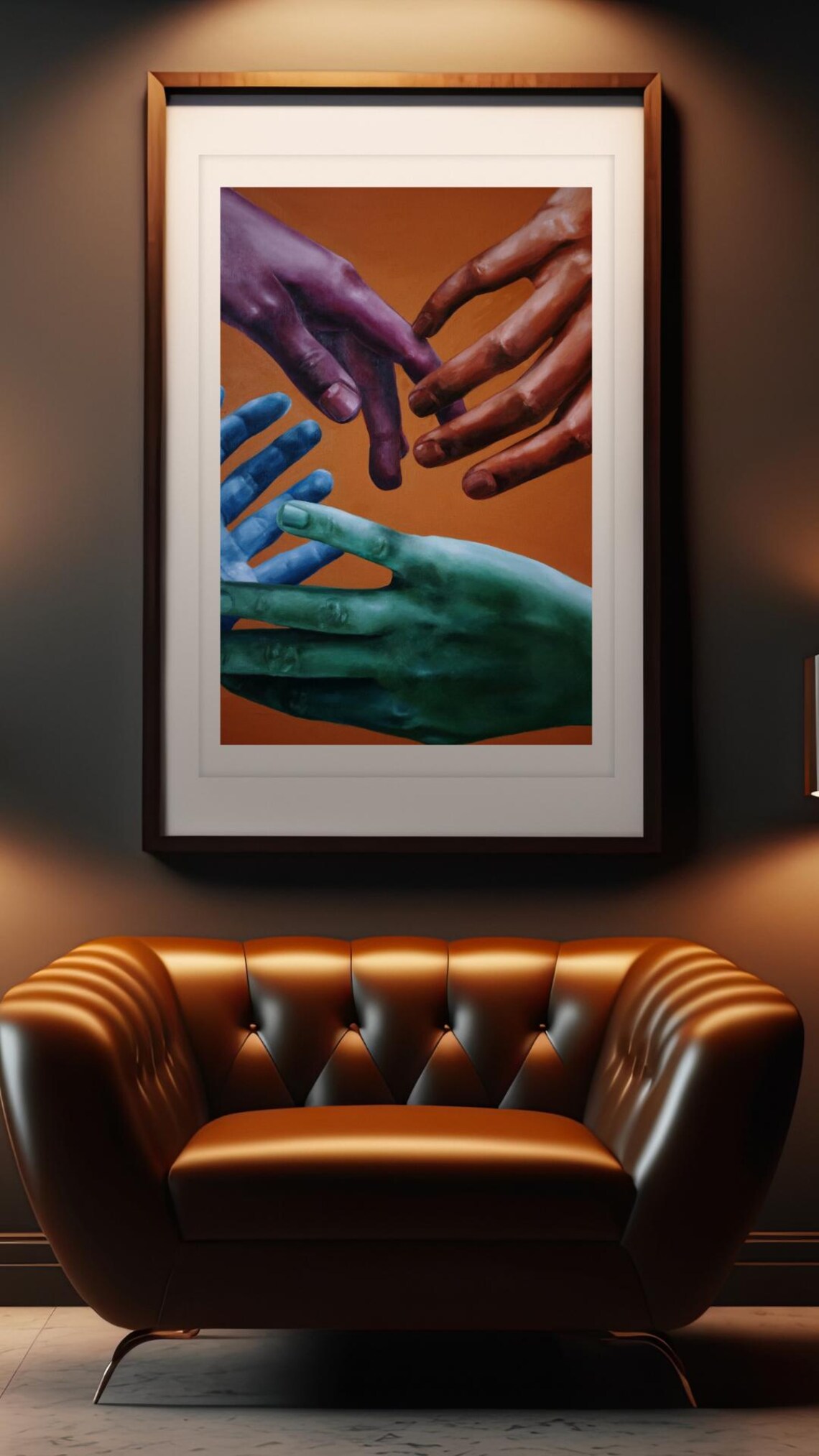 Vibrant Painting - Contemporary Travel Poster - Image 5