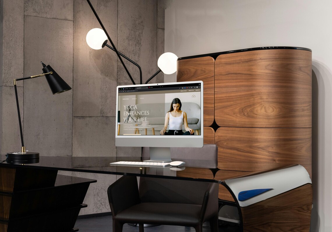 Yoga Studio Web Template, Clean Calm Design - Image 3
