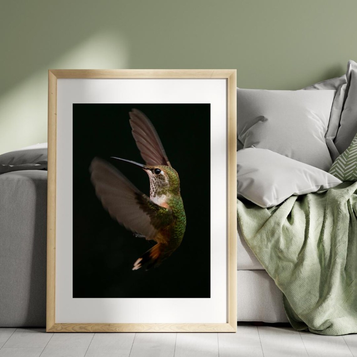 Hummingbird Photography, Nature-Themed Wall Art - Image 3