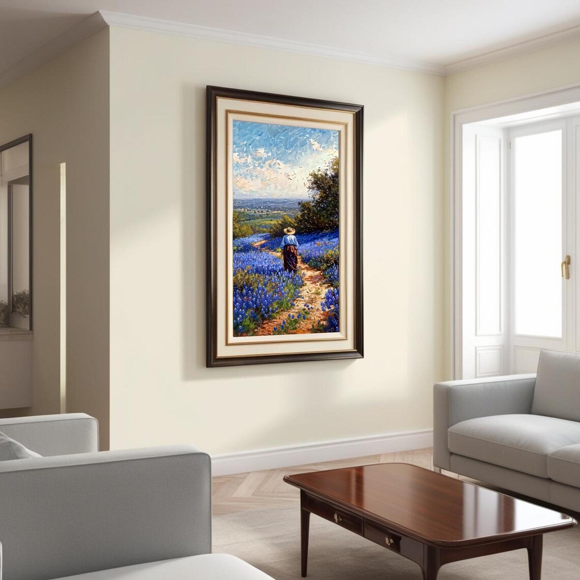 Impressionist Landscape - Traditional Travel Poster - Image 5
