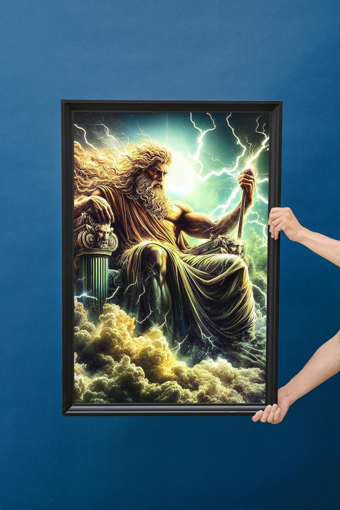 Wrath Of Zeus - Mythological Greek God Illustration - Image 6
