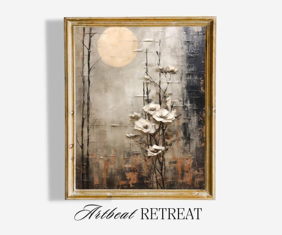 Japandi Neutral Scandinavian Wabi Sabi Art Print