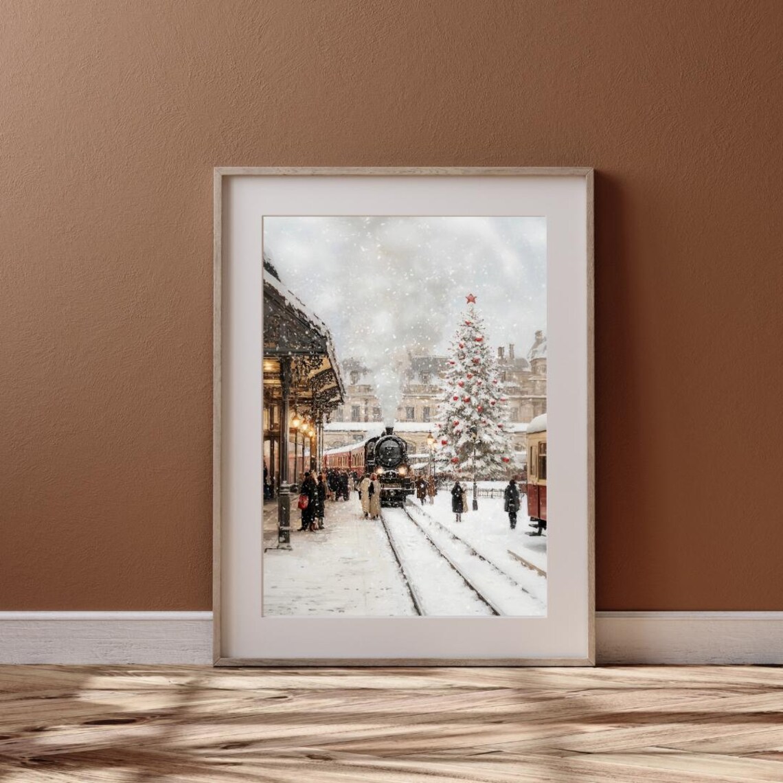 Orient Express Winter Wonderland, Vintage Art Print - Image 6