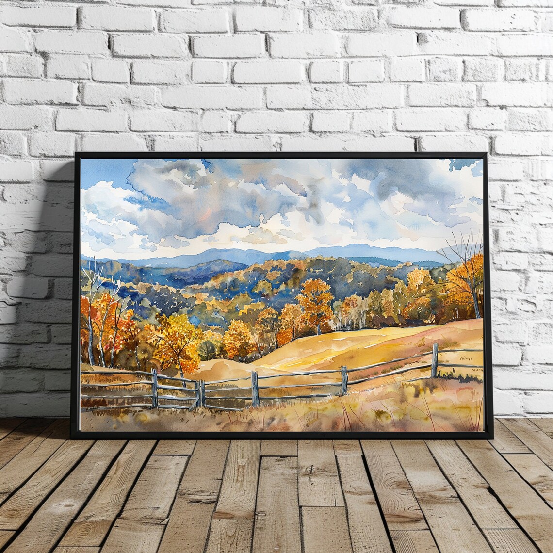 Bidtheewell Tennessee Travel Poster, Traditional Style