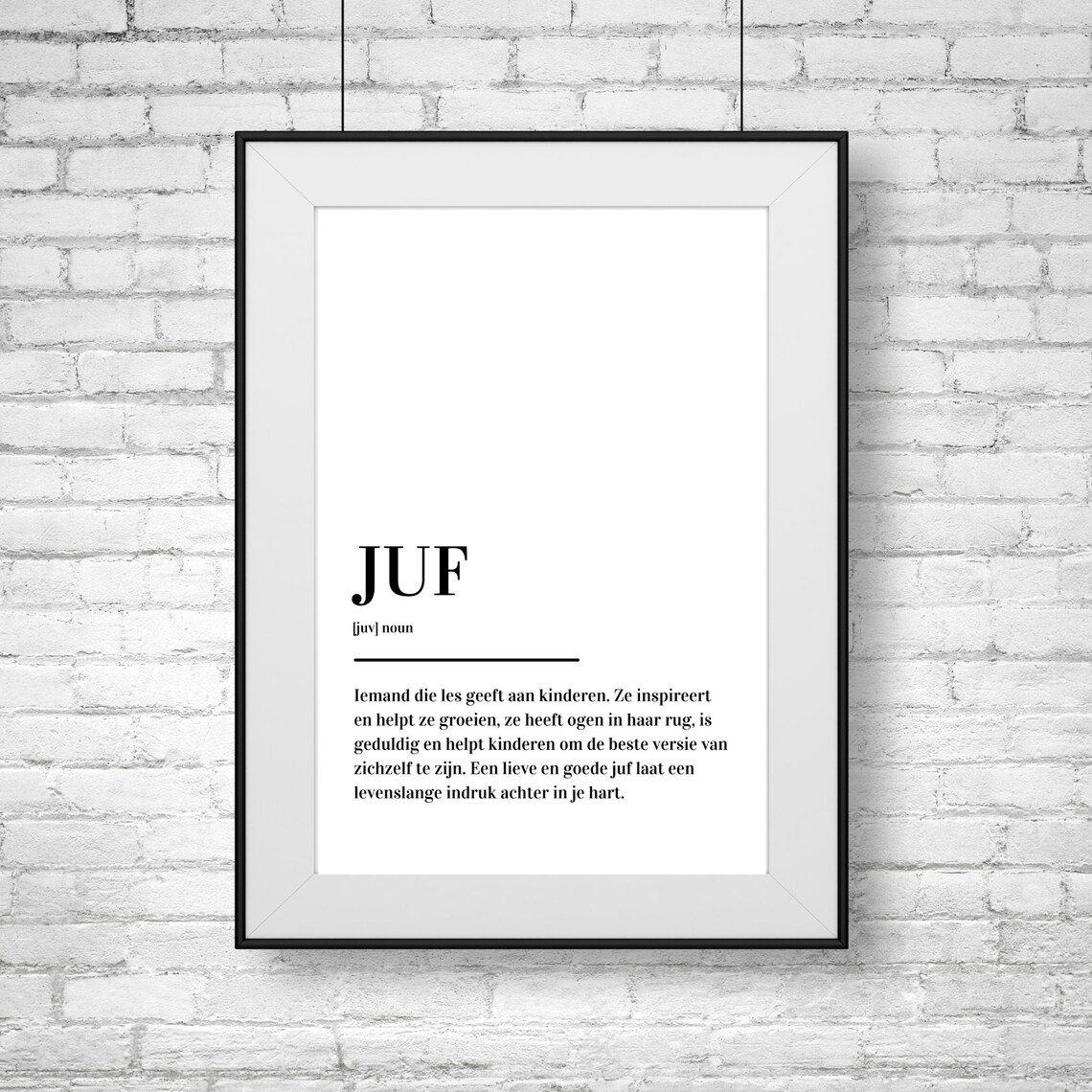 Teacher Definition Poster, Classroom Gift Print - Image 2