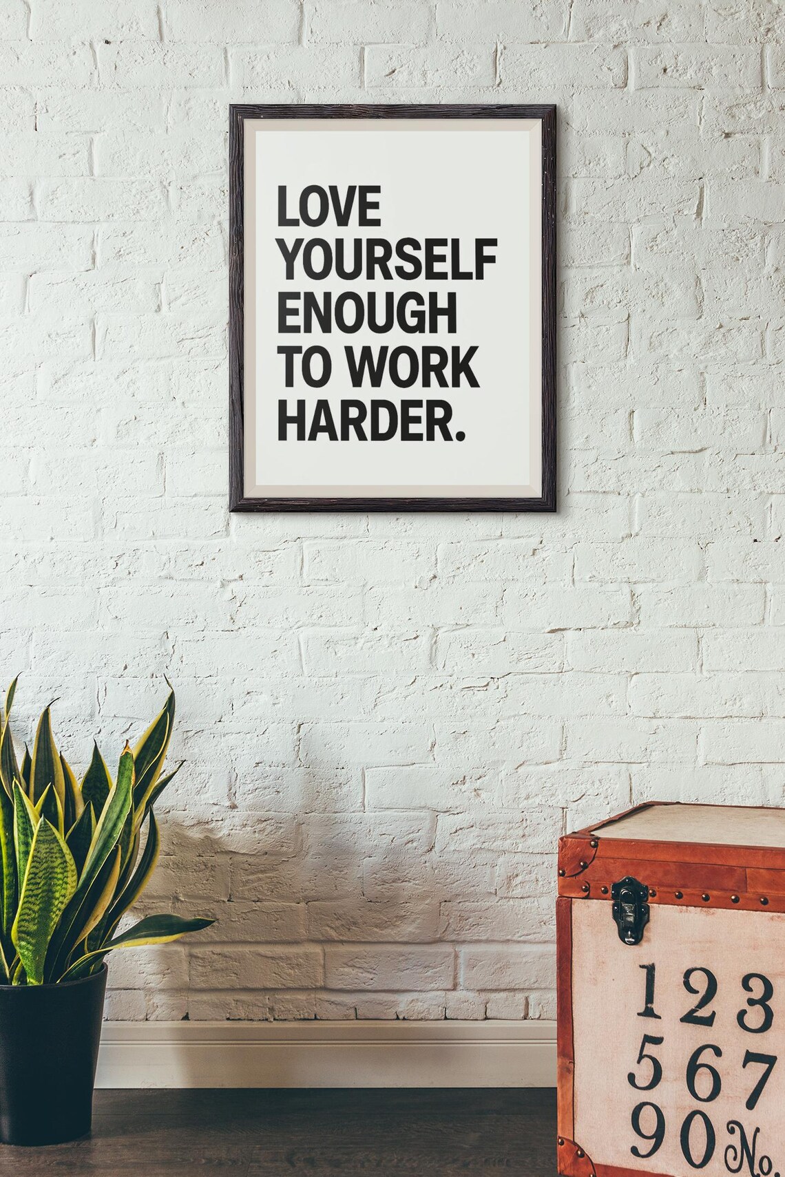 Motivational Quote - Contemporary Travel Poster - Image 3
