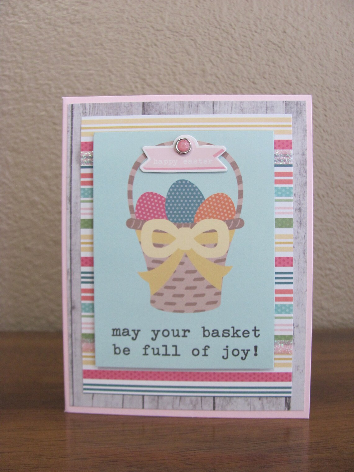 May Your Basket Be Full Of Joy, Easter Greeting Card