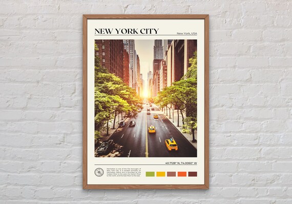 New York City Photo Print, Travel Wall Art