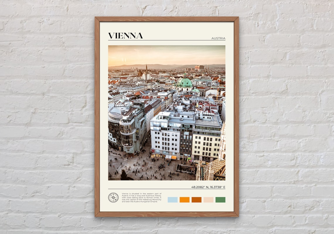 Vienna Real Photo Austria Poster Print