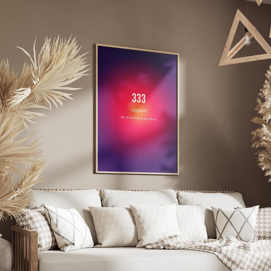 Aura Poster Support, Spiritual Home Office Decor - Image 6