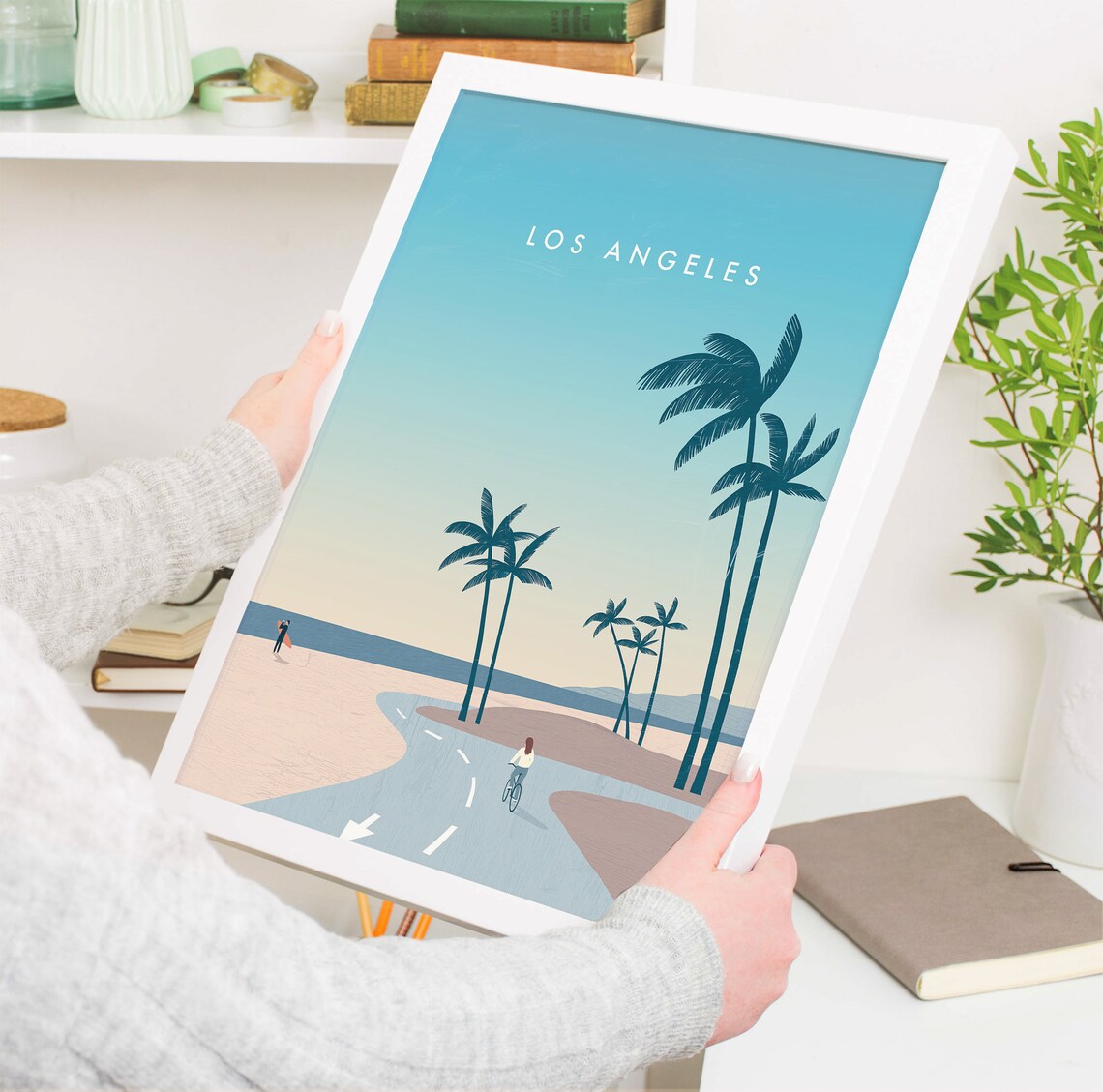 Los Angeles California Travel Poster Print - Image 4