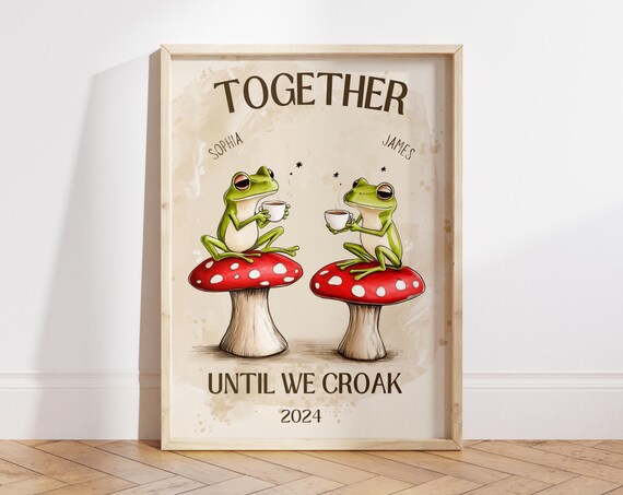 Personalized Couple - Contemporary Travel Poster