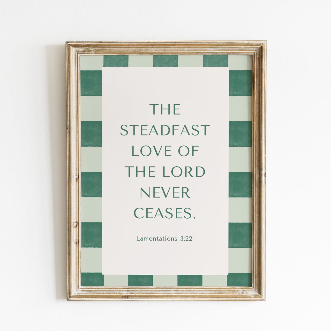 Lamentations 323 Scripture Wall Art Christian Wall Art Trendy Apartment Housewarming Gift For Christian Home Bible Verse Wall Art
