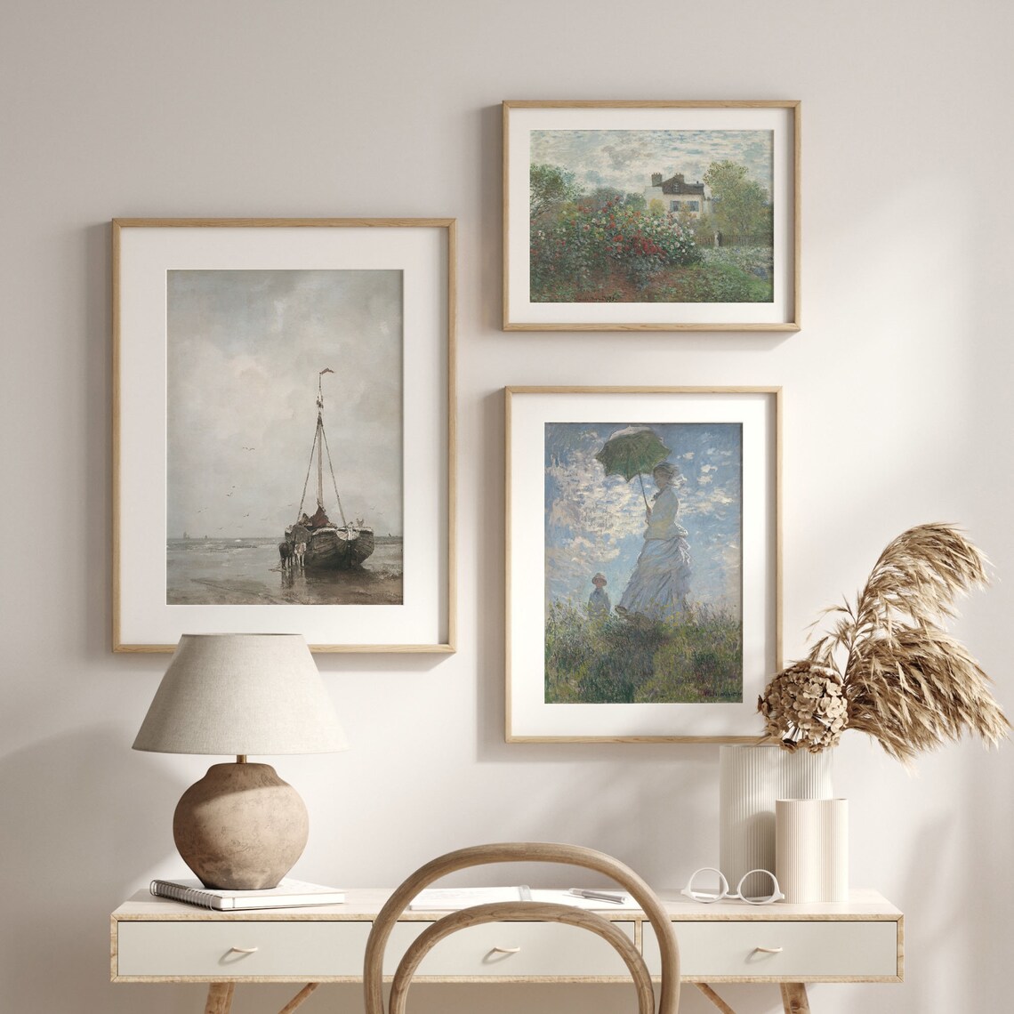 Sail Boat Vintage Nautical Fishing Decor Art Print - Image 2