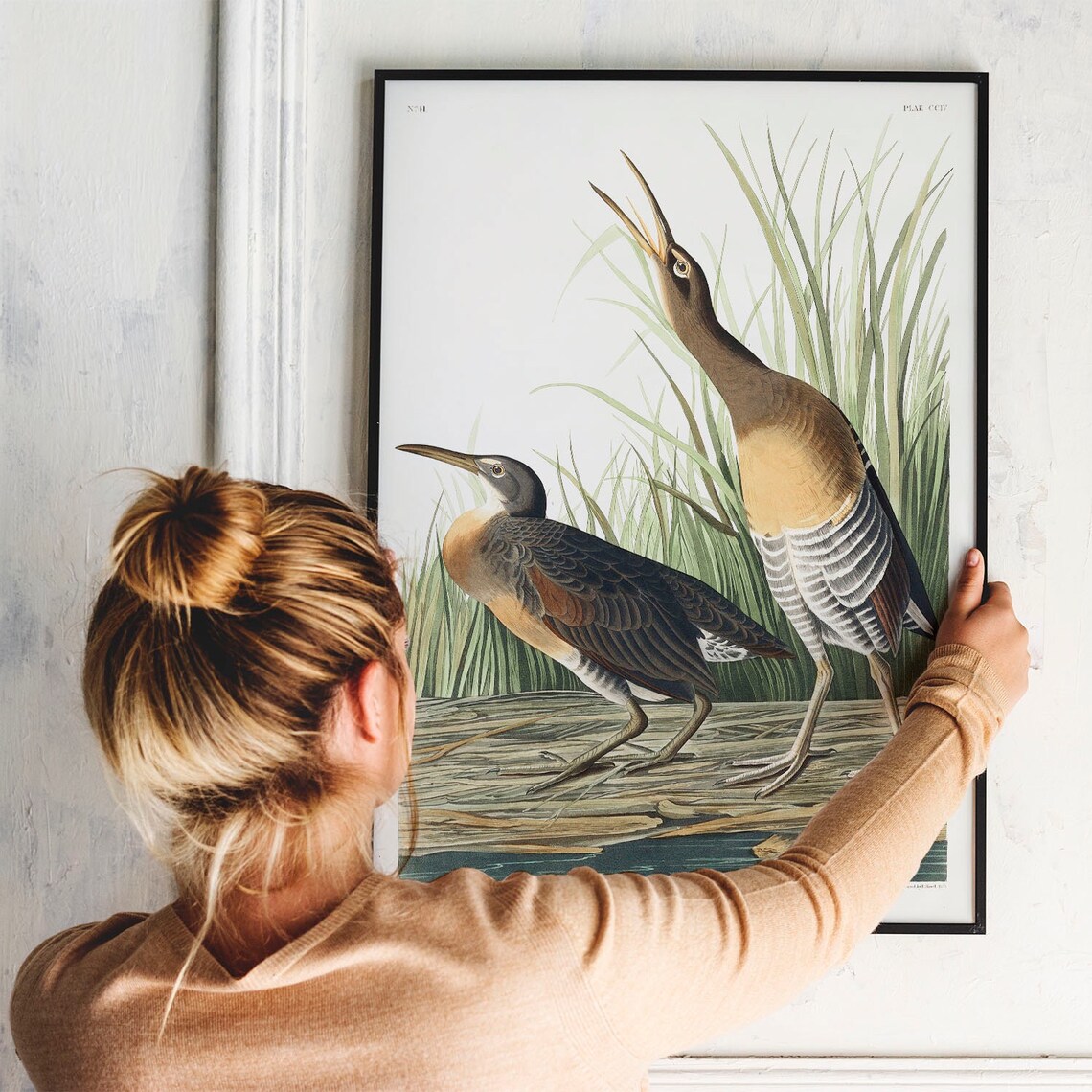 Marsh Birds Antique Bird Painting Vintage Art Print - Image 3