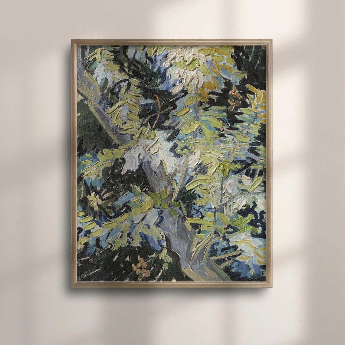 Vincent Van Gogh Almond Tree Branches In Full Blossom Art Poster