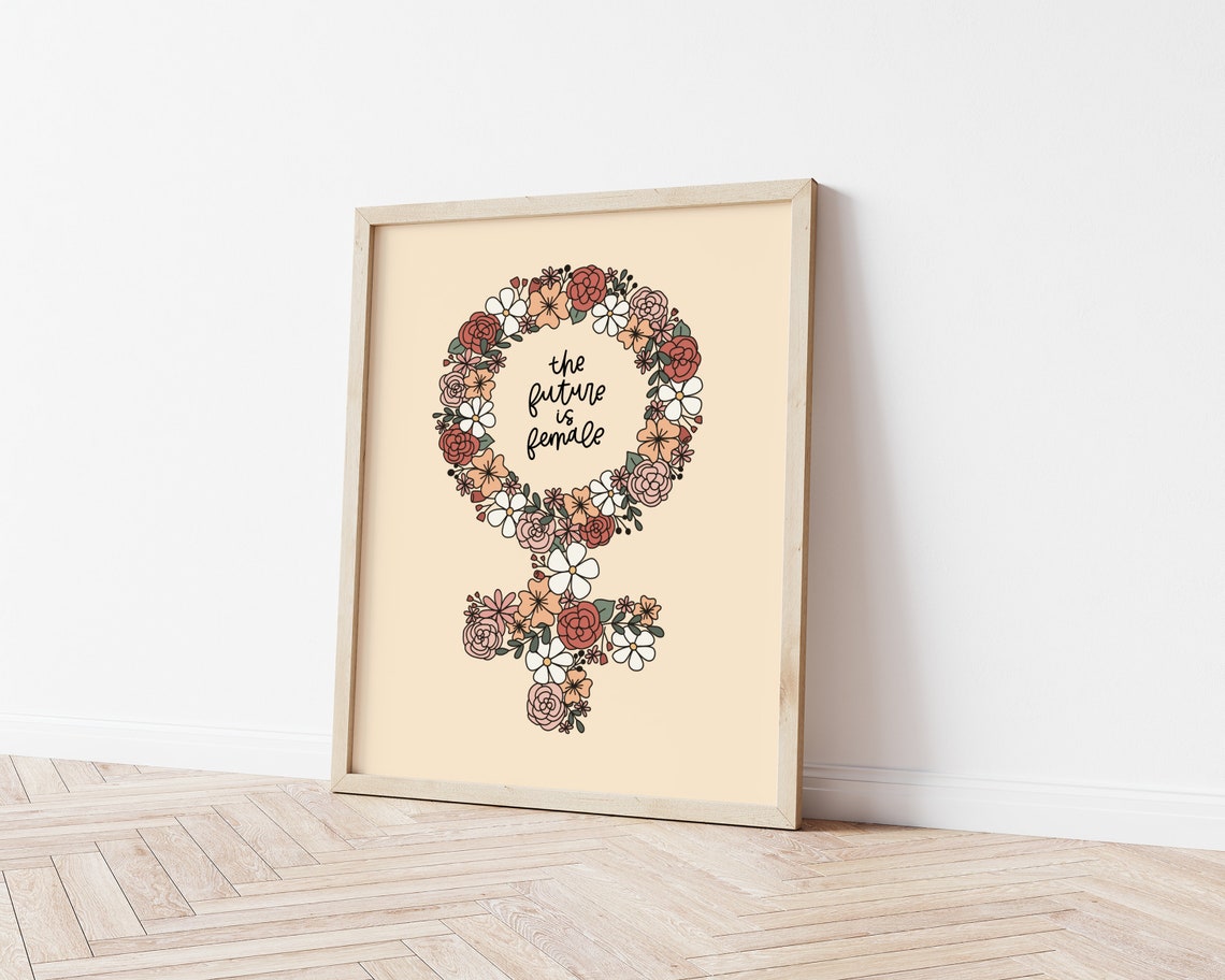 The Future Is Female, Women's Empowerment Art Print - Image 2