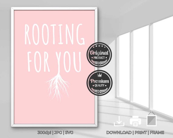 Typography Veggie And Fruit Quote Rooting For You Kitchen Decor Trendy Wall Art Kitchen Quote Art Minimalist Cooking Posters Jpg Svg Print