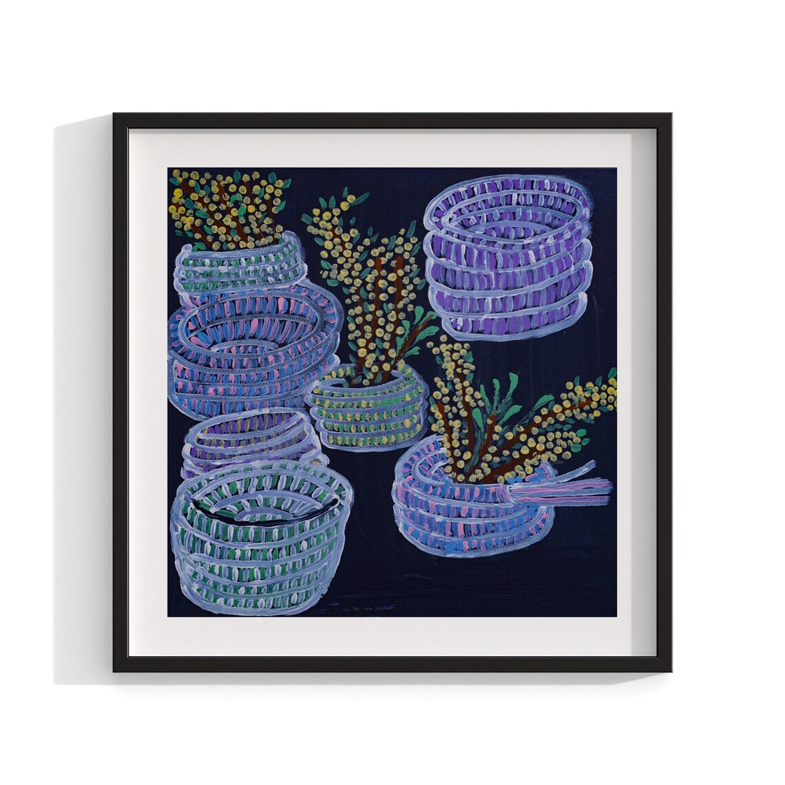 Aboriginal Indigenous Wall Art, Contemporary Art Print