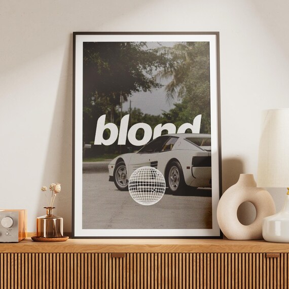 Frank Ocean Blonde Album Cover Art Print